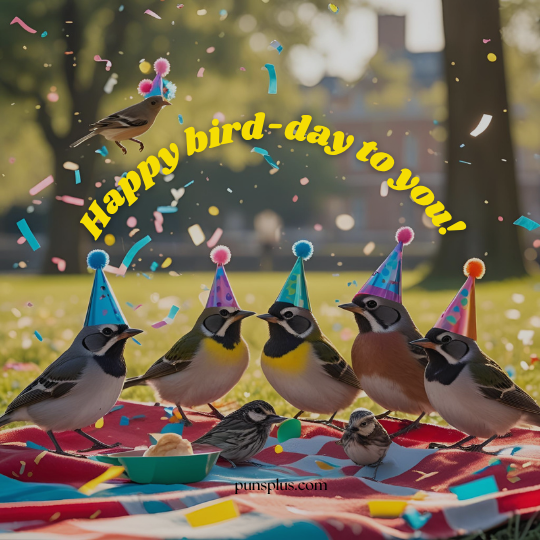 Bird Puns for Birthday 