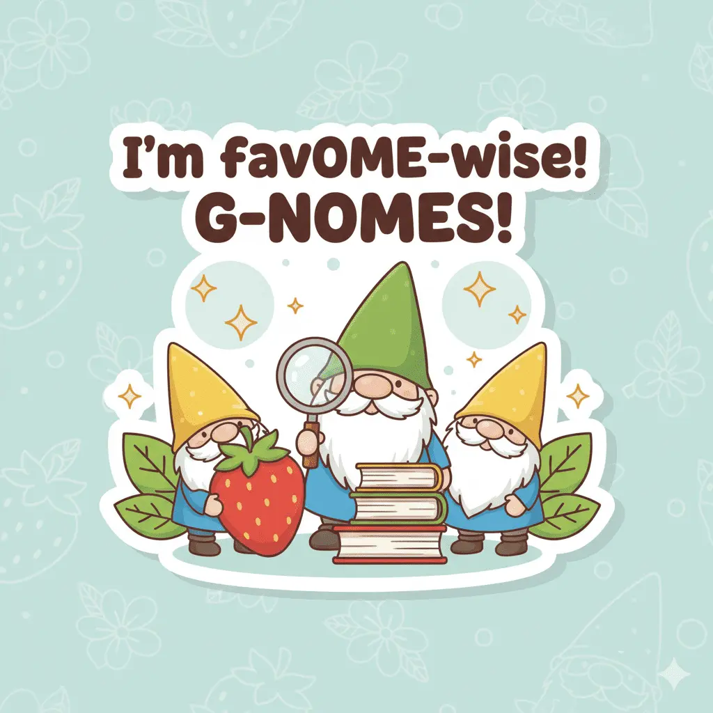 Gnome Puns 3